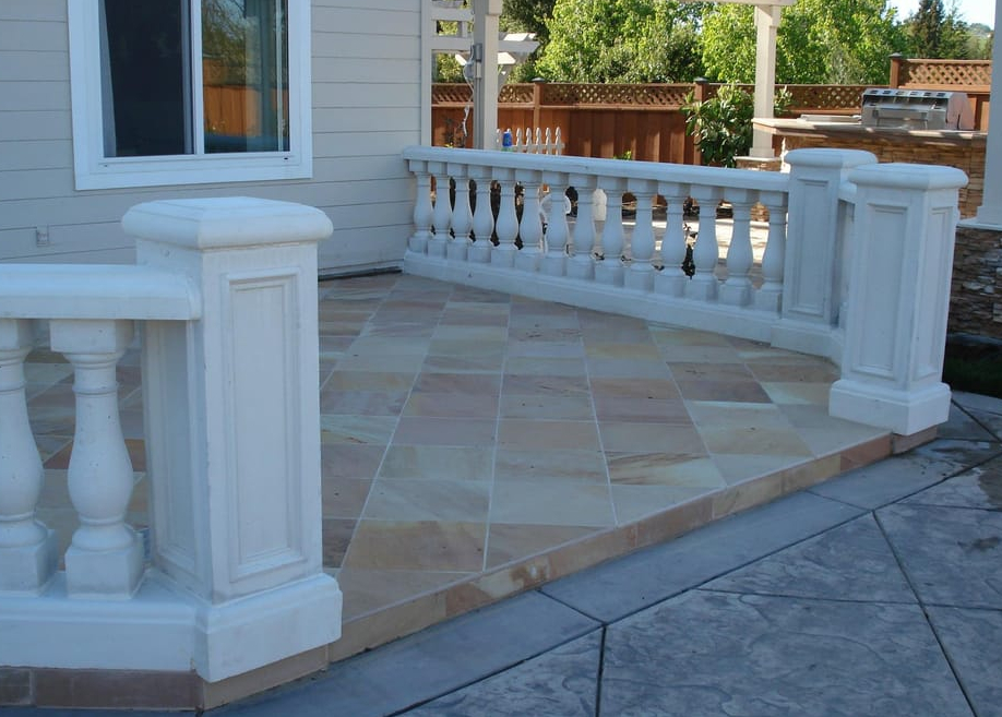 this is a picture of Fontana masonry works